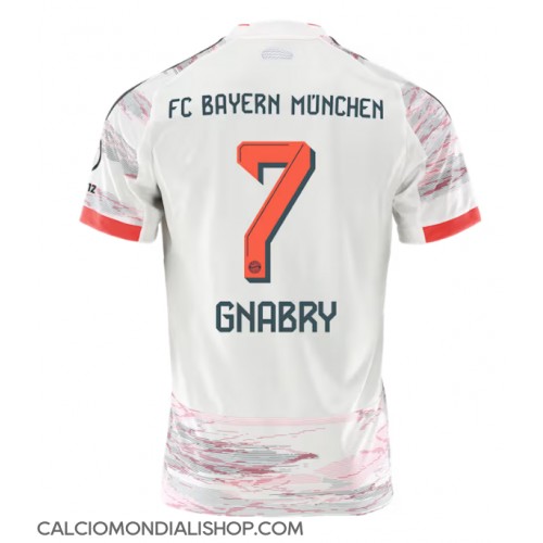 Maglie da calcio Bayern Munich Serge Gnabry #7 Seconda Maglia 2025-26 Manica Corta